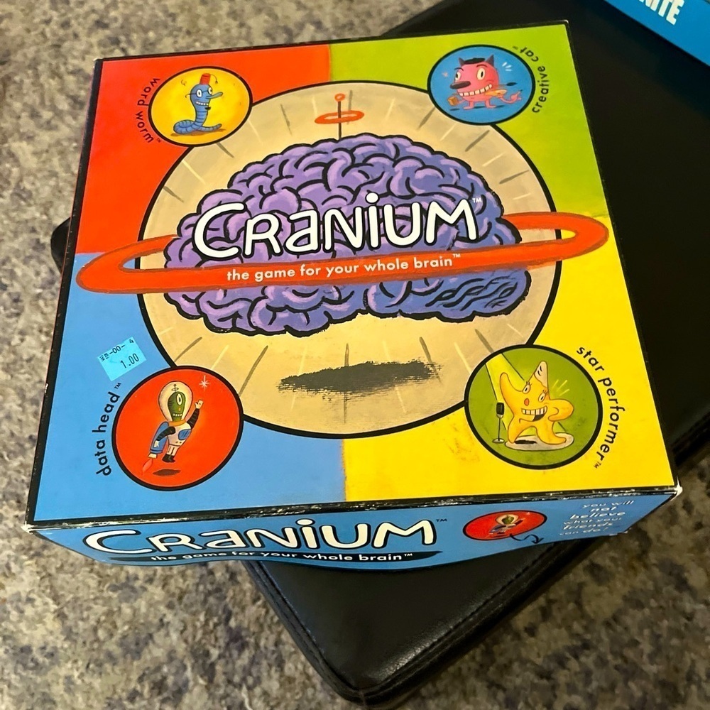 Cranium board game with all parts from 1998 preschool